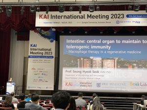 2023 SEP15 KAI International Meeting  Invited Speaker, Prof Seok SH
