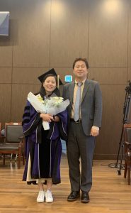 축 전해련 박사 교수임용 (2023년 졸업) 연변대학교 의학원 생리학 조교수: 축하드립니다